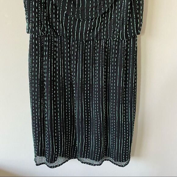 ALICE & Olivia -Micro Beaded Silk Cowl Back Dress - Picture 9 of 14